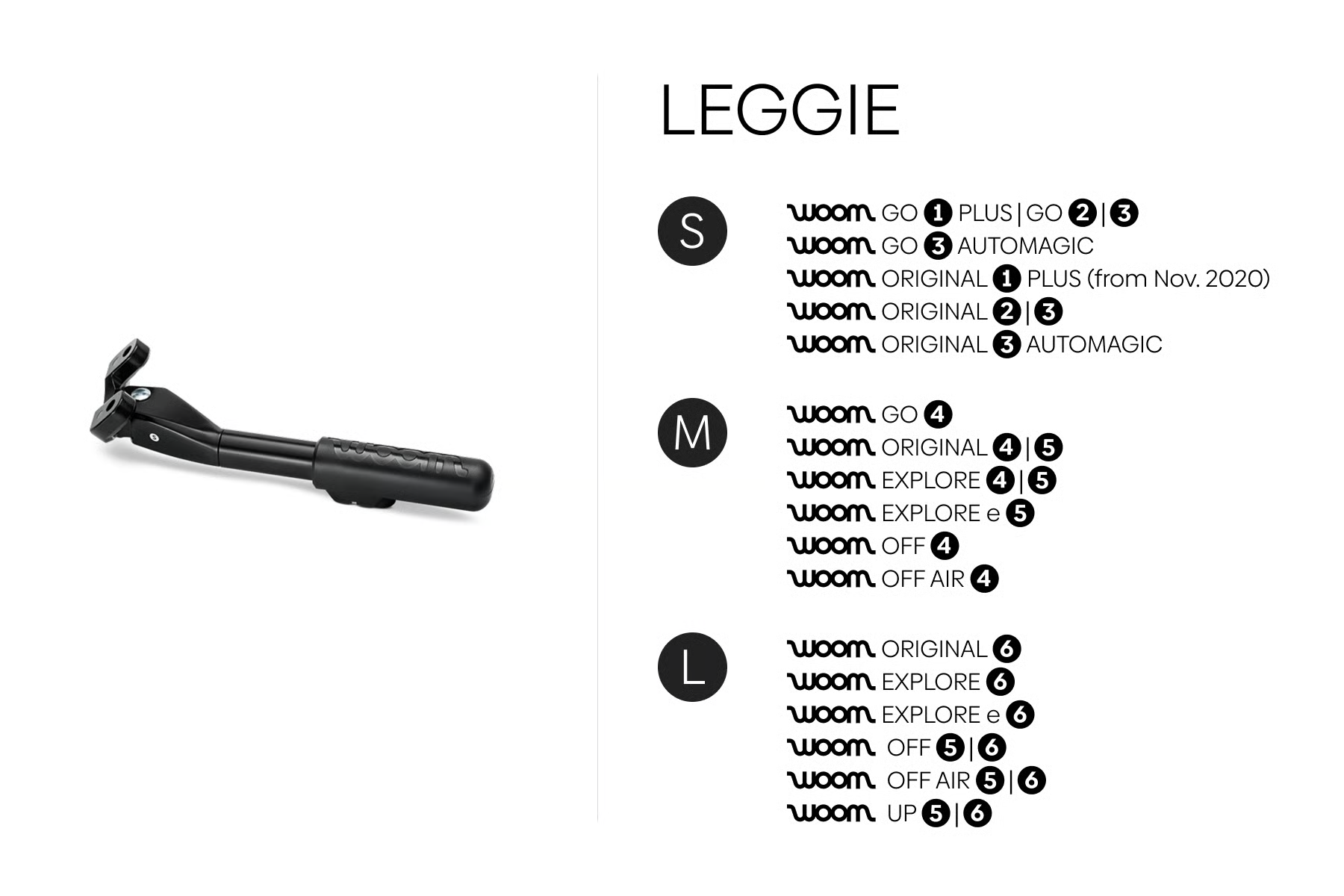 Seitenständer Leggie