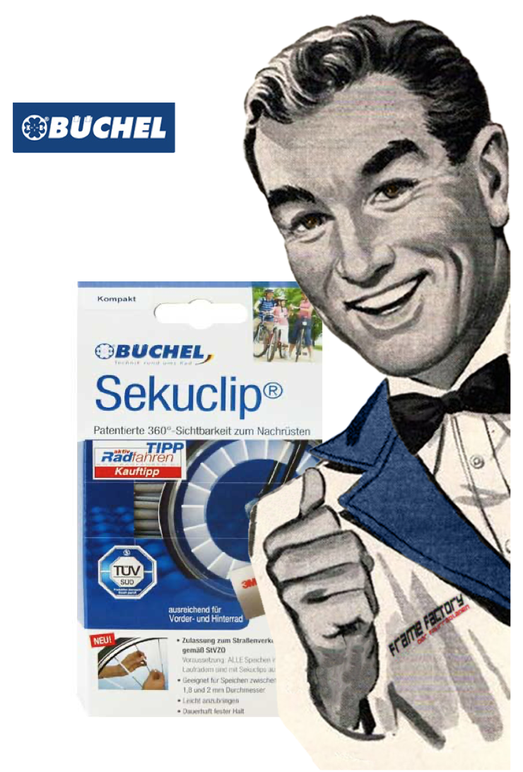Speichenstrahler SEKUCLIP